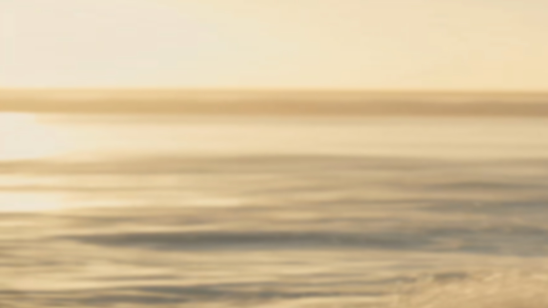 Golden-hour sea at dusk